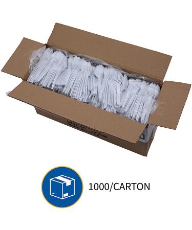 Buy Genuine Joe Medium-Weight Spork - Pack of 1000 | High Quality Disposable Cutlery - Buy Online on GoSupps.com