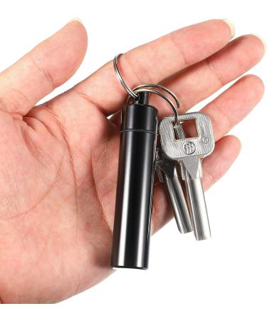 Portable Titanium Toothpicks Set - Reusable Metal Toothpicks with Holder for Outdoor Picnic & Camping - 2 Black Sets - Buy Online on GoSupps.com