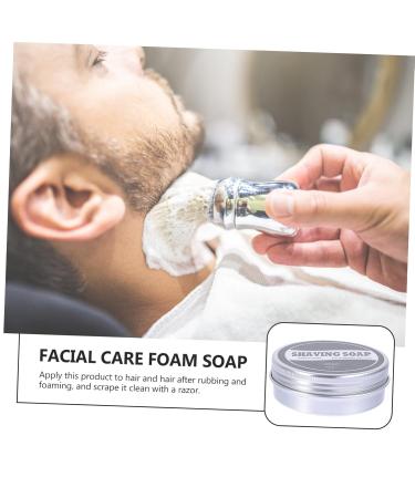 Frcolor Sandalwood Shaving Cream & Beard Soap for Men - Nourishing Razor Soap for Smooth Skin & Beard Care - Buy Online on GoSupps.com