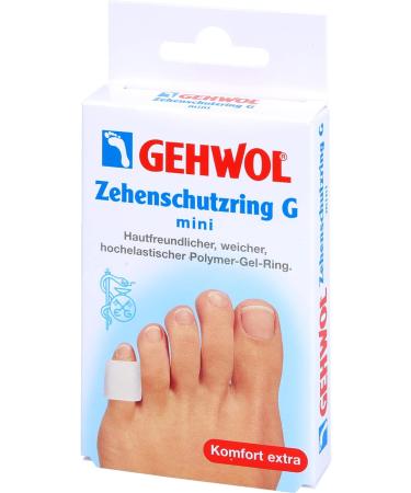 GEHWOL Polymer Gel Toe Protection Ring G Mini - 2 Pcs | Ultimate Comfort & Pain Relief | International Shipping Available - Buy Online on GoSupps.com