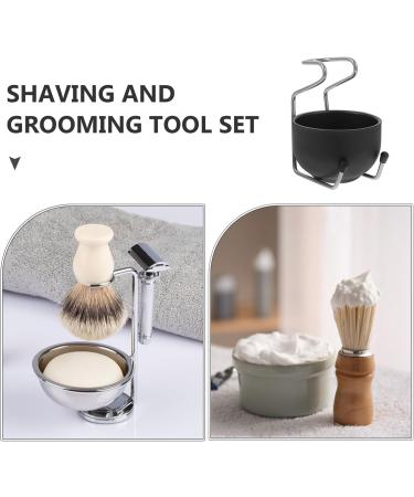 Beaupretty Men's Shaving Set - Shaving Bowl Brush Stand & Mug | Perfect Father's Day Gift for Soap Lovers - International Shipping Available - Buy Online on GoSupps.com