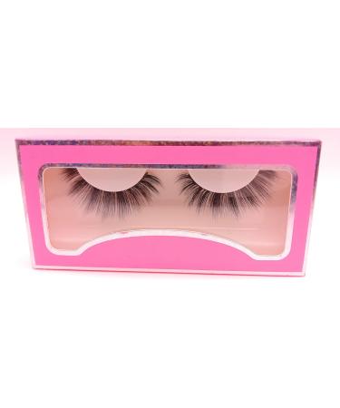 False Eyelashes Natural 3D Faux Mink Lashes 1 Pair Soft Fluffy Wispy Fake Eyelashes Dramatic Handmade Reusable Cat-Eye Lashes (Intelligent 3D Silk) - Buy Online on GoSupps.com