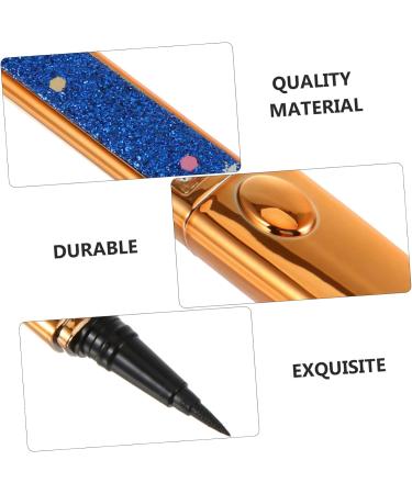 FOMIYES Self Adhesive Mascara Black Eyeliner Pen Eyeliner Black Self-adhesive Eye Liner Eyelash Cosmetics 1 count (Pack of 1) Blue - Buy Online on GoSupps.com