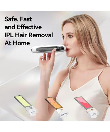 Lescolton Sapphire IPL Hair Removal - Painless ICE Cooling Tech 3 Replacement Filters for Face & Body | Home Use for Men & Women - Buy Online on GoSupps.com