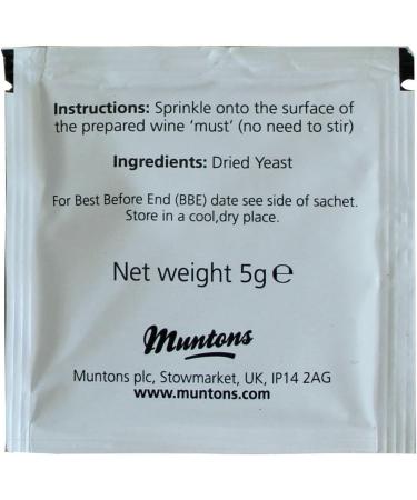 2X Gervin Restart Yeast GV7 for Stuck Fermentations Premium Quality 5g 5-23L - Buy Online on GoSupps.com