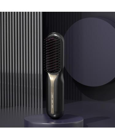 Chrox Hair Straightening Irons - Travel-Friendly Electric Styling Comb & Hot-Air Brush for Women & Girls - Compact & Easy to Use Black Straightener - Buy Online on GoSupps.com