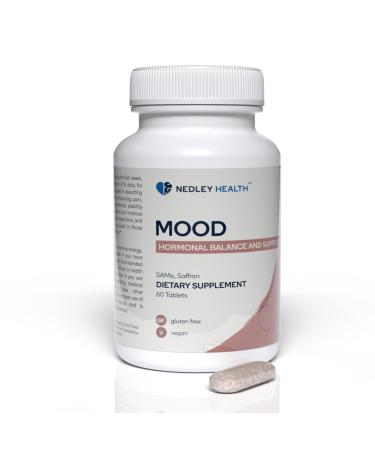 Mood - Emotional Balance & Serotonin Support Supplement - Same Saffron Extract - 60 Tablets (Mood) Mood 60 Count (Pack of 1)