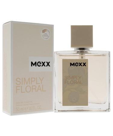Mexx Simply Floral Eau de Toilette Spray 1.6 Fl Oz (Pack of 2) Simply Floral Pack of 2 - Buy Online on GoSupps.com