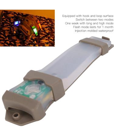 Yeck Tactical Silicone Helmet Light - Waterproof Flexible Molle-Compatible - Ideal for Outdoor Activities (Green Light) - Buy Online on GoSupps.com