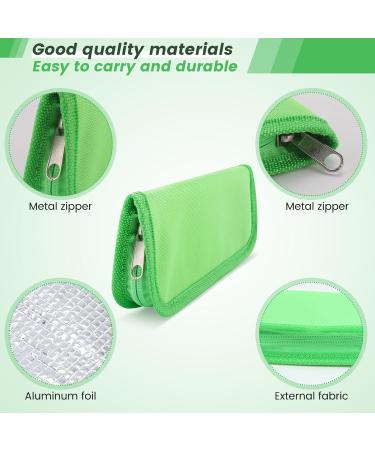 Jbnmvc Insulin Cooler Travel Case Diabetic Medication Organizer Cooler Bag Green - Buy Online on GoSupps.com