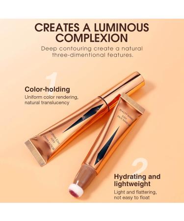 Liquid Blush Wand Liquid Blush Cushion Applicator 12ml Makeup Safe for Women for Powder Rooms - Buy Online on GoSupps.com