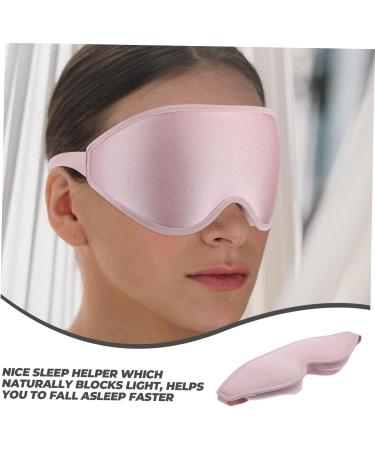 Healeved Adjustable Elastic Sleeping Mask Eye Mask Blindfold Sleep Darkening Comfortable Sleeping Mask Cover Portable for Home Hotel and Travel - Buy Online on GoSupps.com