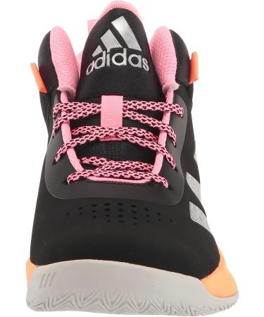 adidas Unisex-Child Cross Em Up 5 Basketball Shoe Big Kid - Black/Silver/Pink - Size 7 Wide - Buy Online on GoSupps.com