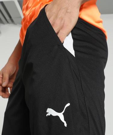Puma TeamLIGA Referee Shorts for Men - Black/White | Stylish Durable Perfect for Officials - Buy Online on GoSupps.com