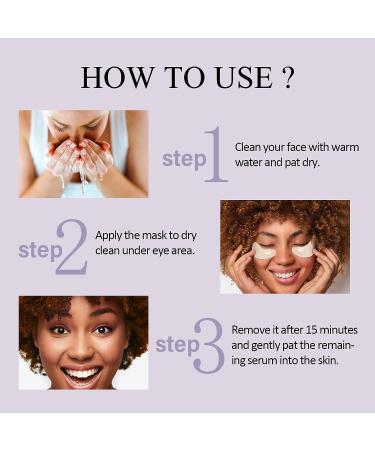 20 Pairs Under Eye Patches for Dark Circles & Puffiness | Anti-Aging Eye Gel Pads for Women - Pearl, Green Tea, Marine Collagen & Lavender - Buy Online on GoSupps.com