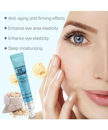 Under Eye Cream for Dark Circles and Puffiness - Caffeine Eye Cream Anti Aging Brightener With Niacinamide Peptide Complex Korean Skin Care Formula - Massage Zinc Roller - Puffy Eyes (3) - Buy Online on GoSupps.com