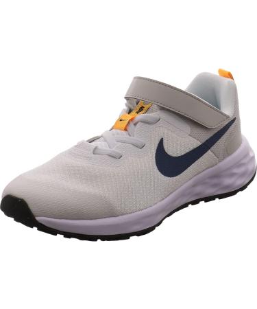 Nike Boys Revolution 6 String Sneaker 37.5 EU Summit White Diffused Blue Light Bone