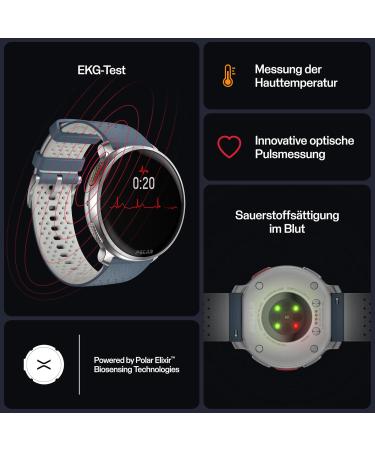 Polar Vantage V3 - GPS Sports Watch with Advanced Heart Rate Monitor & Long Battery Life | Sky Blue | Ship Worldwide - Buy Online on GoSupps.com