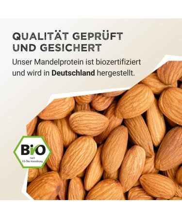  Harvest Republic HARVEST REPUBLIC Organic Almond Protein Powder Vanilla with Real Organic Vanilla | 320g Vegan Protein Powder - Buy Online on GoSupps.com