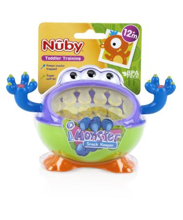Nuby 3-D Monster Snack Keeper - Fun and Functional Snack Container - Buy Online on GoSupps.com