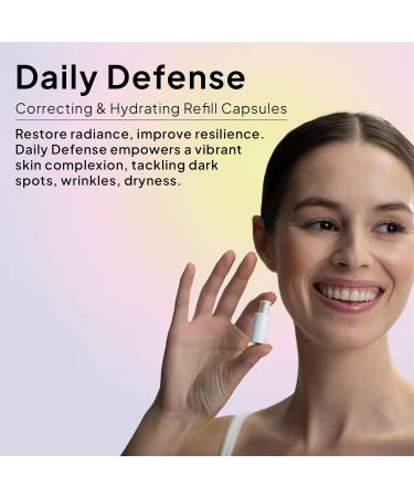 Droplette Daily Defense Refill Capsules - Improve Skin with Tranexamic Acid Retinol & Collagen | Summer Skin Care Regimen (28 Count) - Shop Internationally - Buy Online on GoSupps.com