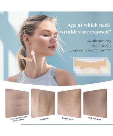 30 Pcs Neck Lifting Tape Invisible Neck Lift Behind Necks Tapes and Bands Tightening Strip for Lifting Sagging Skin & Jaw Lift (Skin 30 Pcs) Skin 1 Count (Pack of 30) - Buy Online on GoSupps.com
