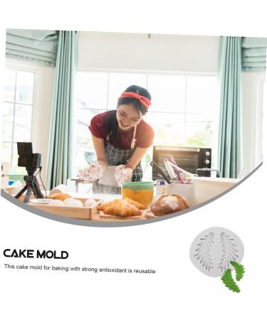 Alipis 2pcs Leaf Mold Baking Mold Chocolate Molds Mold for Cookie Silicone Gummy Molds Multi-use Silicone Mold Funny Cupcake Mold Cupcake Decorations Silica Gel White Leaves Baking Tools - Buy Online on GoSupps.com