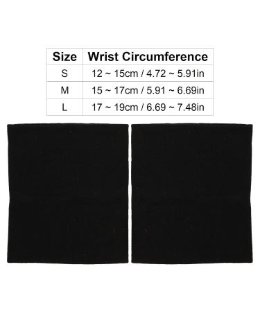 Compression Wrist Brace - Pain Relief Support Sleeve for Tendonitis Carpal Tunnel & Arthritis - Soft Breathable & Skin-Friendly - 1 Pair - Black - Buy Online on GoSupps.com