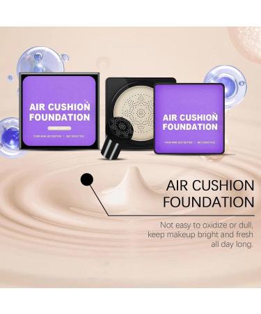 Cr mes CC Mushroom Head Air Cushion BB Cr me Cor enne Anti-cernes mat Hydratant Waterproof longue tenue Natural - Buy Online on GoSupps.com