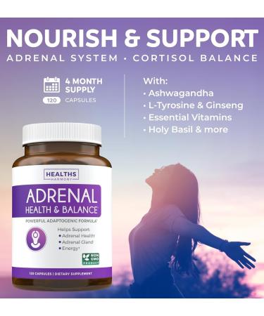Olive Leaf Extract & Adrenal Support (4-Month Supply) Zen & Vigor Bundle of Olive Leaf Extract (120 Capsules) Super Strength & Adrenal Support (120 Capules) Powerful Adrenal Support - Maintain Balance - Buy Online on GoSupps.com