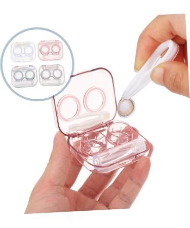 Ultechnovo 4 Series Box Storage - Stylish Contact Lens Applicator & Cosmetic Container for Eye Care - Buy Online on GoSupps.com