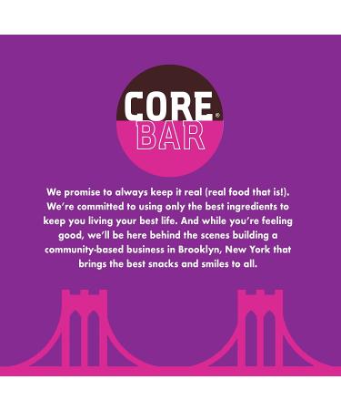 CORE Plant-Based Protein Keto Bars - Double Chocolate Brownie | Low Carb, Low Sugar, High Fiber, Vegan Energy Bar | Gluten-Free, Low-Calorie | Pack of 12 - Buy Online on GoSupps.com