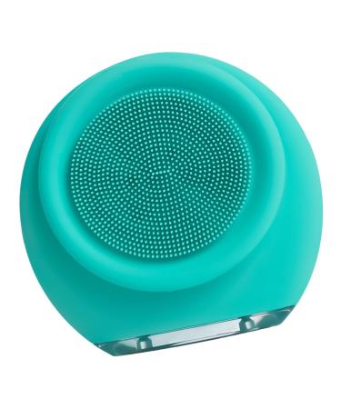 demaxiyad Facial Cleansing Brush | Gentle Electric Face Exfoliator Scrubber Face Wash Brush - Skin Rejuvenating Face Exfoliator Scrubber Silicone Face Brush Cleanser for Family Green