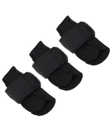 Adjustable Finger Sleeve Support Brace - Compression Shock Absorption for Basketball Volleyball & Baseball - Black Large - Buy Online on GoSupps.com