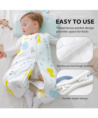 Mosebears Baby Organic Cotton Sleeping Bag | All Seasons | 2.5 Tog | Various Sizes - Buy Online on GoSupps.com