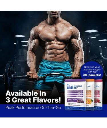 L-ARGININE PRO 2-Pack 1 Grape Jar and 30 Single Serve Packs That are Great Tasting! | Blood Flow | Pre-Workout Drink | with Vitamins C B6 B12 K & More - Buy Online on GoSupps.com