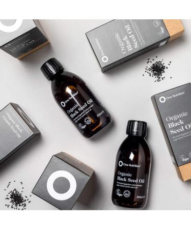 OneNutrition - Black Seed Oil - Virgin Cold Pressed Oil 200ml - Buy Online on GoSupps.com