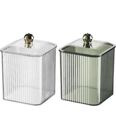 Portable Sturdy Cotton Pad Holder Stylish Home Accessory Portable for Efficient Cosmetic Storage and Organization Green - Buy Online on GoSupps.com
