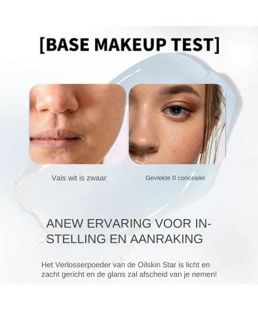 Lasting Waterproof Face Powder Oil Absorbing Powder for Face Lightweight Powder Makeup Matte Pressed Powder Pressed Powder Foundation for Oily Skin Facial Cosmetics - Buy Online on GoSupps.com