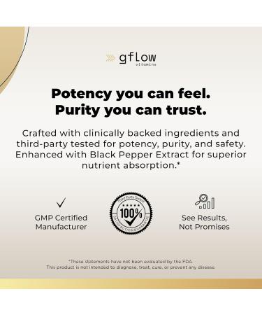 gflow vitamins Lutein and Zeaxanthin Supplements - Advanced Eye Vitamins with Astaxanthin Omega 3 Resveratrol Bilberry Lycopene Quercetin Ginkgo Biloba Vitamin D | Health Vision | Made in USA - Buy Online on GoSupps.com