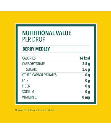 Ricola Berry Medley Cough Suppressant Throat Drops 19ct - Soothes Throat, Relieves Cough - Buy Now! - Buy Online on GoSupps.com