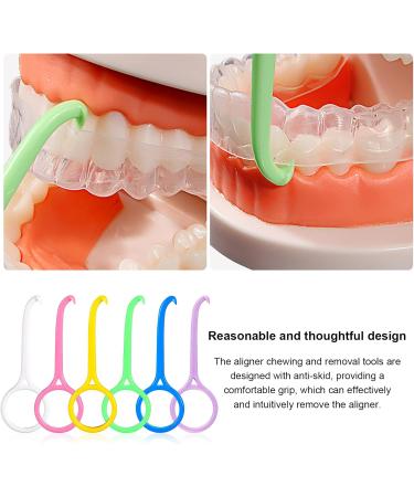 6pcs Clear Aligner Removal Tool Kit for Braces - Retainer & Invisible Tooth Remover - Buy Online on GoSupps.com