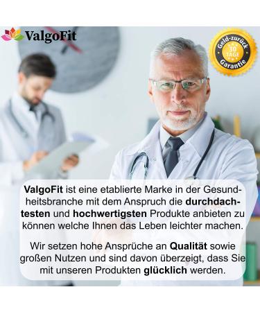 Valgofit Toe Spreader for Hallux Valgus - Silicone Toe Separator Set (4 Pieces) for Men & Women - Soft Chemical-Free Correction with Free Training Band & eBook - Buy Online on GoSupps.com