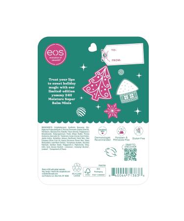 eos Holiday 24H Moisture Mini Super Balm Set- Speculoos Cookie Butter, Iced Gingerbread, Vanilla Cake Batter, Limited-Edition Lip Care, Stocking Stuffers, 0.20 fl oz, 3-Pack Vanilla Cake Batter, Speculoos Cookie Butter, and  - Buy Online on GoSupps.com
