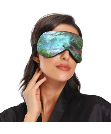 Haskirky Light Blocking Eye Mask for Men and Women - Adjustable and Breathable Sleep Mask for Travel, Yoga, and Meditation - Buy Online on GoSupps.com