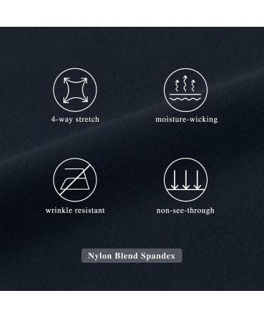 MOTEEPI Women's High Waisted Bootcut Yoga Dress Pants - Navy Blue, XL - Buy Online on GoSupps.com