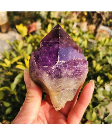 180-220g Ametrine Quartz Crystal Stone Single Terminated Irregular Purple Reiki Crystals Stones and Minerals Therapy Home Ornament FUZEGRDLI 180-220 g Purple - Buy Online on GoSupps.com