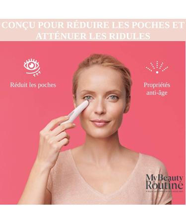 Rowenta Anti-Aging Eye Massager - Smooth Fine Lines Reduce Swelling & Dark Circles Portable with Red LED - LV2020 - Buy Online on GoSupps.com