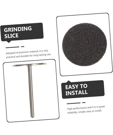 Healvian 4 Sets Nail Polishing Sheets Professional Nail Files Sandpaper Pad Disks Specialty Tools Nail Bits Sandpaper Disk Electric File for Nails Nail Tool Manicure Stainless Steel - Buy Online on GoSupps.com