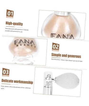 Beavorty 3 Pcs Spray Glitter Makeup Highlighters for Face Highlighter Powder Sprayer Highlight Powder Bottle Make up Plastic Accessories Ivoryx3pcs 7x5.5cmx3pcs - Buy Online on GoSupps.com